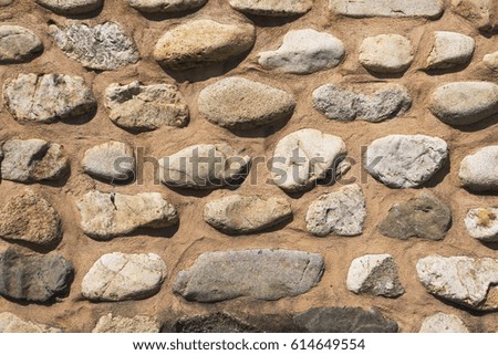 Background of stone wall pattern texture