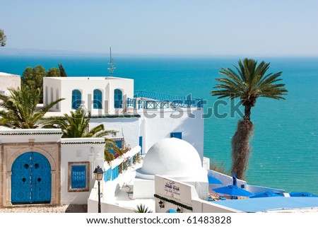 Sidi Bou Said. Tunisia Royalty-Free Stock Photo #61483828