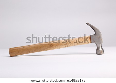 hammer in white background