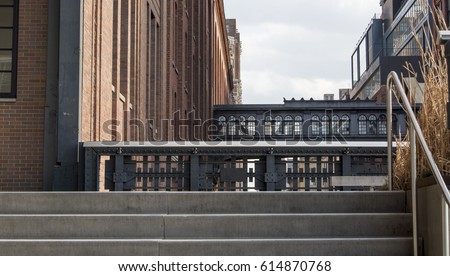 Brick buildings in the Meatpacking District, NYC