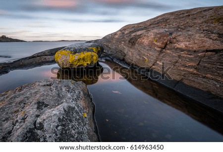 Rocks, Bohuslaen, West Coast of Sweden