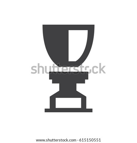 Champ trophy Awards vector icons