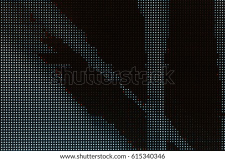 LED screen close-up. Abstract texture for background