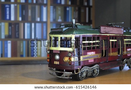 San Francisco tram, USA (model) toy