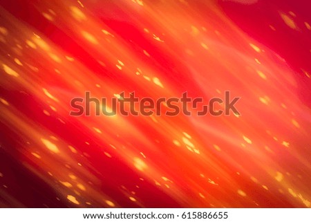 Red  Abstract Festive Background with circles, glitter or bokeh lights. Round defocused particles. Valentines day template