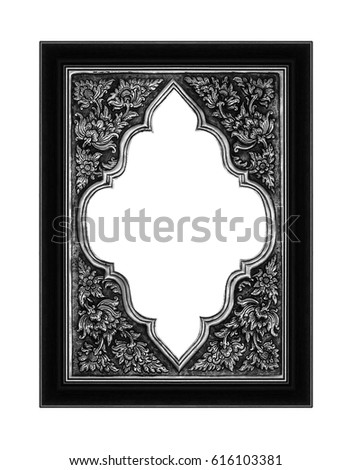 picture frame Isolated on white background