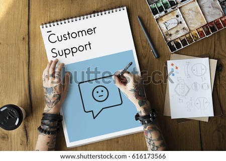 Rating Customer Service Satisfaction Icon Sign 