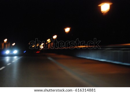 Nocturnal street light impressions, Germany