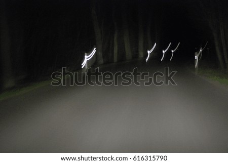 Nocturnal  street light impressions, Germany