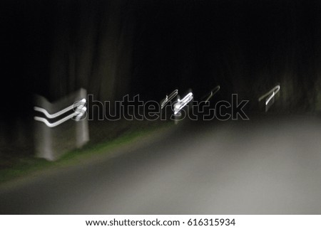 Nocturnal  street light impressions, Germany