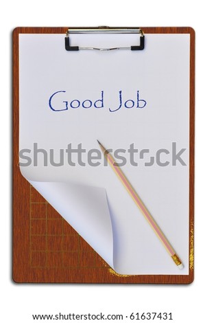 Wooden writing board