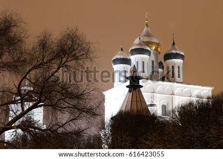 Old Russian temple