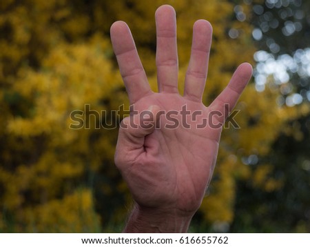 Hand sign 