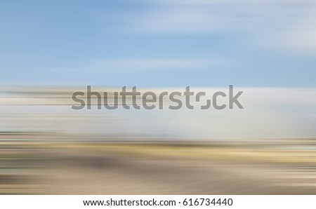 motion blur landscape as background scene