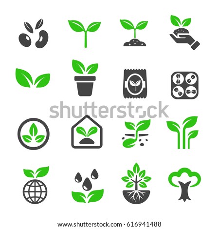 plant icon Royalty-Free Stock Photo #616941488
