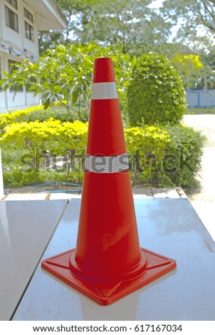 Traffic cone for all the way