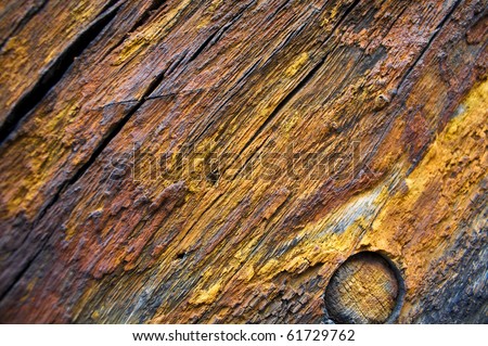 Wood texture from old wooden anchor
