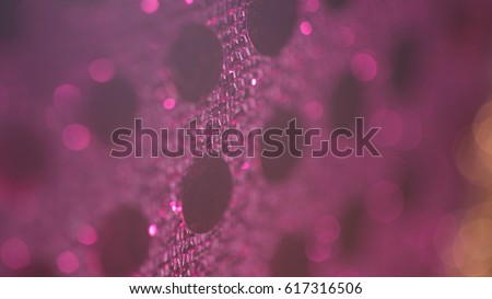 Purple abstract background with brown polka dots