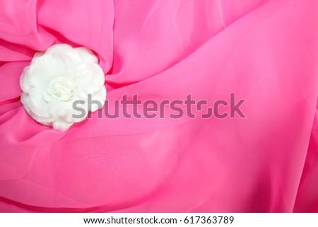 Pink silk wavy soft femine girls romantic background