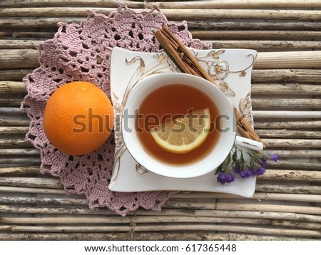 Tea still life