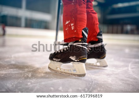 ice hockey sport players competition concept
