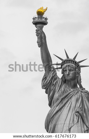 The Statue of Liberty in New York City

