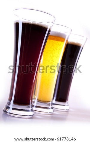 all colors of beer