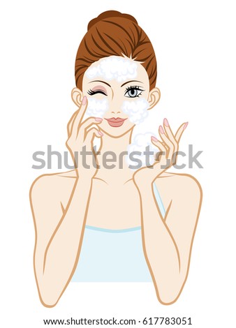 Washing Face -Skin Care