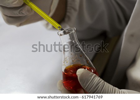 Scientists are experimenting in labs.