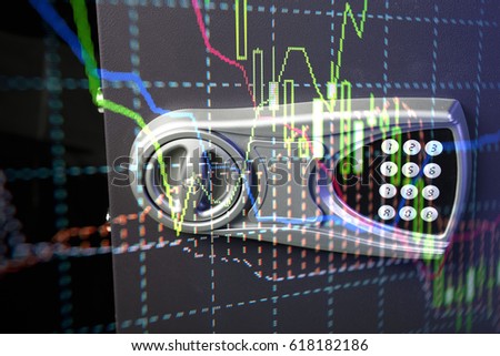 Candle stick graph chart of stock market investment trading. Trading&analysis of Forex graph, Forex trading, Forex market, and Forex education. This is a digital information represent via chart
