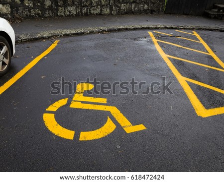 Handicap parking