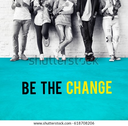 Be The Change Strategy Icon Royalty-Free Stock Photo #618708206