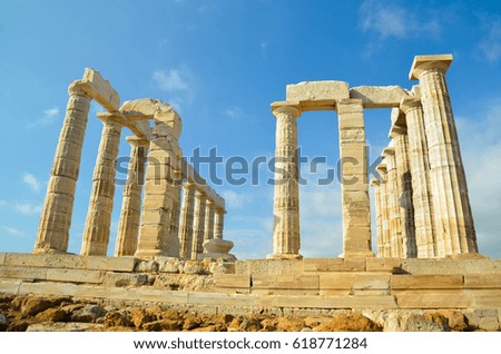 Sounio Greece Poseidon temple 