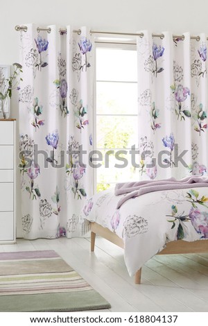 Modern design bedroom interior 