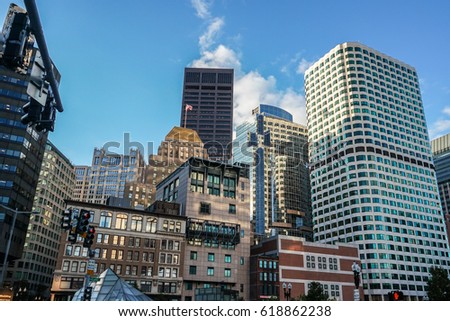 Boston city center 