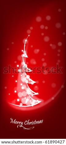Vector background on the Christmas theme