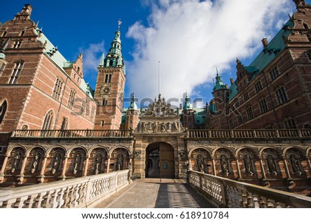 Frederiksborg Castle (Frederiksborg Slot) is a palatial complex in Hillerød, Denmark. It was built as a royal residence for King Christian IV of Denmark-Norway in the early 17th century