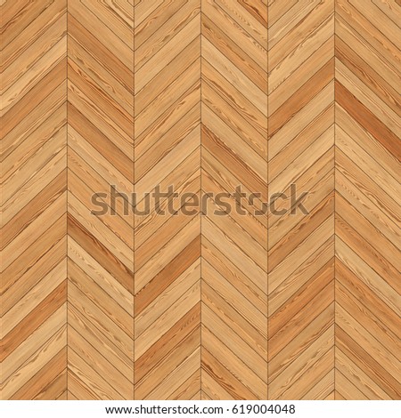 Hires seamless wood parquet texture (chevron light brown)