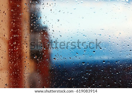 Natural water drop background
