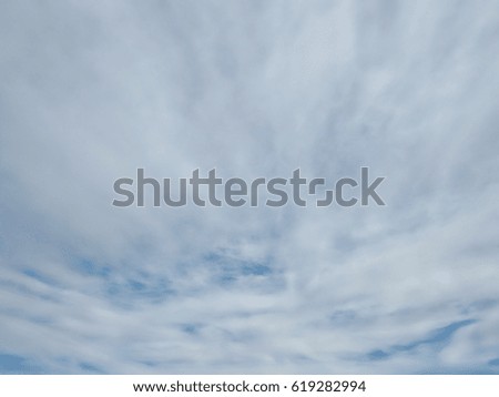                   White clouds on the sky       