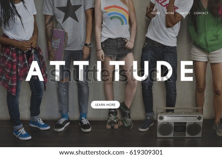 Simplicity Attitude Be Positive Word