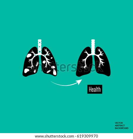 Lungs human body. Disease of the lungs. Anatomy of Medicine