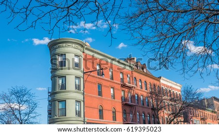 The changing and varied face of Brooklyn along Flatbush Avenue North, New York City