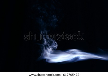 Smoke design photo / Smoke is a collection of airborne solid and liquid particulates and gases emitted when a material undergoes combustion