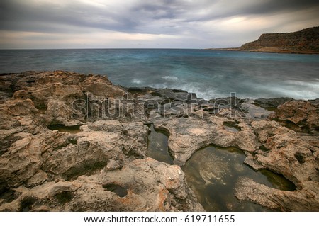 Cape Greco, also known as Cavo Greco , is a headland in the southeastern part of the island of Cyprus. It is at the southern end of Famagusta Bay and forms part of Ayia Napa Municipality.