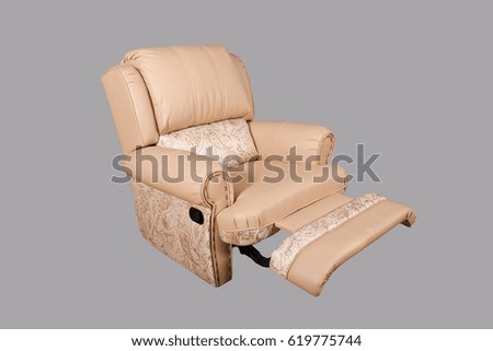 Comfortable leather chair 
