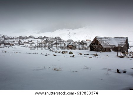 Idyllic Winter Villages