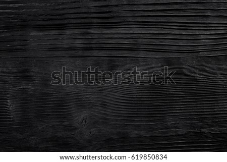 Photo of wooden background texture old black
