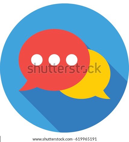 Speech Bubble Vector Icon