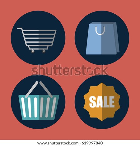 shopping related icons